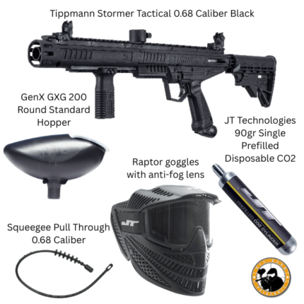 tippmann stormer tactical power pack 0.68 caliber black
