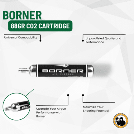 borner 88gr co2 cartridge