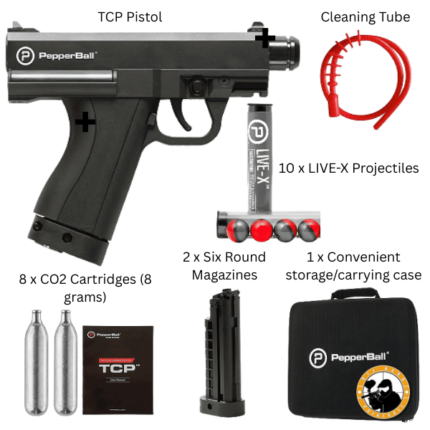 pepperball tcp deluxe kit 0.68 caliber black