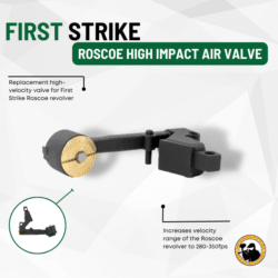 First Strike Roscoe High Impact Air Valve - Dyehard Paintball