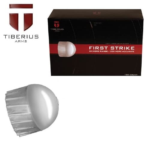 Tiberius First Strike Projectiles 100 Rounds - Dyehard Paintball