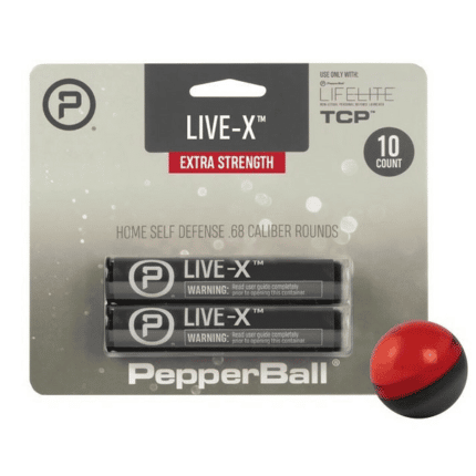 Pepperball Live-x 10 Pack (.68 Caliber) - Dyehard Paintball