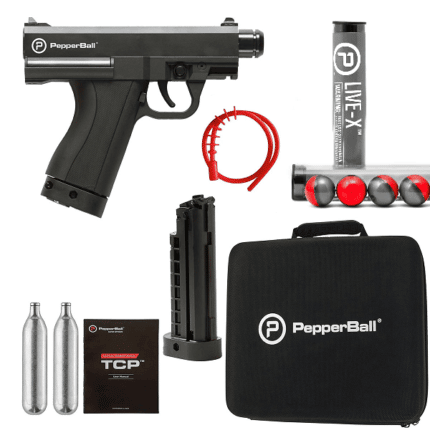 pepperball tcp pistol ready to defend kit
