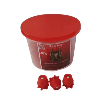 red fox practice rounds 30-pack (0.50cal)