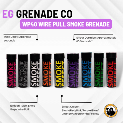enola gaye wp40 wire pull smoke grenade
