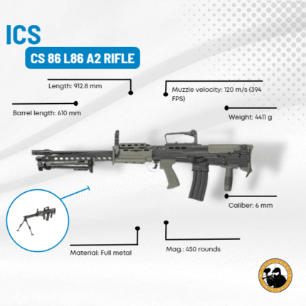 ics cs 86 l86 a2 rifle