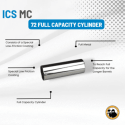 Ics Mc 72 Full Capacity Cylinder - Dyehard Paintball