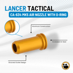 Lancer Tactical Ca-634 Mk5 Air Nozzle - Dyehard Paintball
