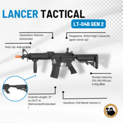 Lancer Tactical Lt-04b Gen 2 - Dyehard Paintball