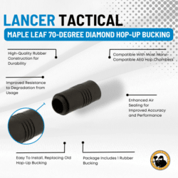 Lancer Tactical Ml-h0770 Maple Leaf 70-degree Diamond Hop-up Bucking - Dyehard Paintball