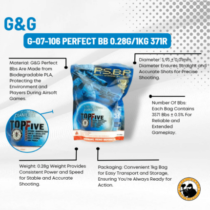 g&g g-07-106 perfect bb 0.28g/1kg 371r