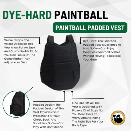 paintball padded vest
