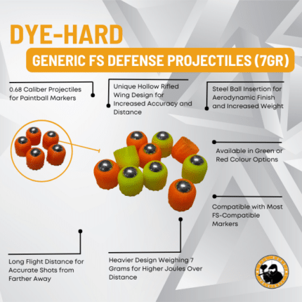 dye-hard generic fs  defense projectiles (7gr)