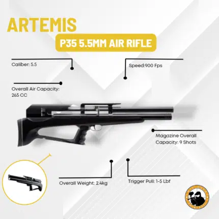 artemis p35 5.5mm air rifle