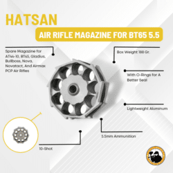 Hatsan Air Rifle Magazine for Bt65 5.5 - Dyehard Paintball