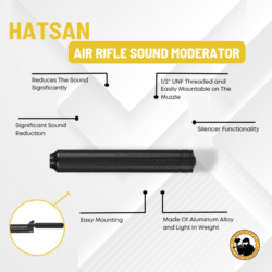 Hatsan Air Rifle Sound Moderator - Dyehard Paintball