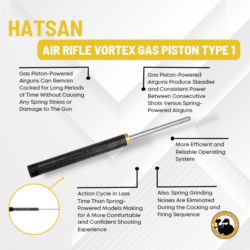 Hatsan Air Rifle Vortex Gas Piston Type 1 - Dyehard Paintball