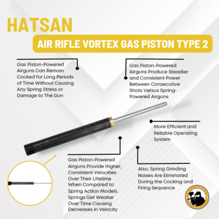 Hatsan Air Rifle Vortex Gas Piston Type 2 - Dyehard Paintball