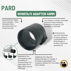 Pard Nv007a/v Adapter 45mm - Dyehard Paintball