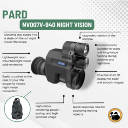Pard Nv007v-940 Night Vision - Dyehard Paintball