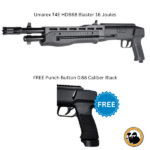 umarex t4e hdb68 blaster 16 joules + free punch button 0.68 caliber black