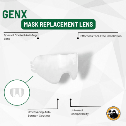 Genx Mask Replacement Lens - Dyehard Paintball