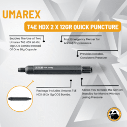 Umarex T4e Hdx 2 X 12gr Quick Puncture - Dyehard Paintball