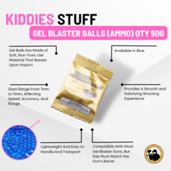 Gel Blaster Balls (ammo) Qty 500 - Dyehard Paintball