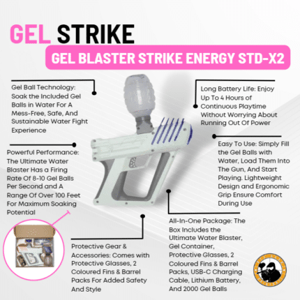 Gel Blaster Strike Energy Std-x2 - Dyehard Paintball