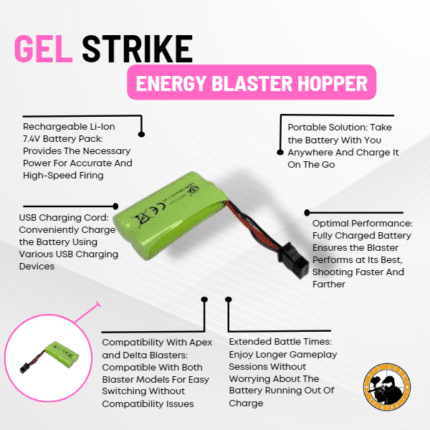 gel strike energy blaster battery