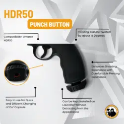 Hdr50 Punch Button - Dyehard Paintball