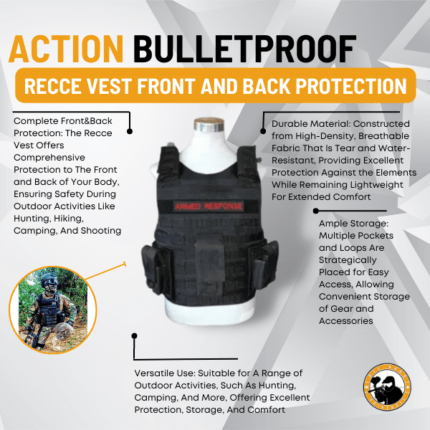 Recce Vest Front and Back Protection - Dyehard Paintball