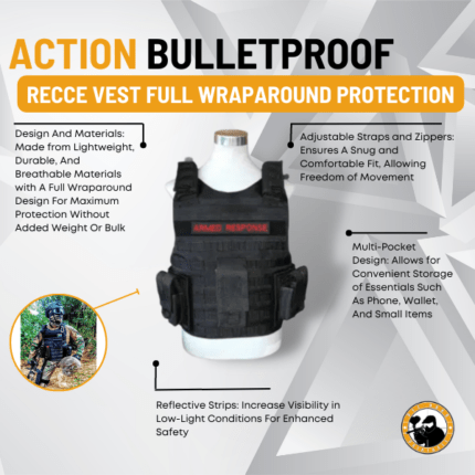Recce Vest Full Wraparound Protection - Dyehard Paintball