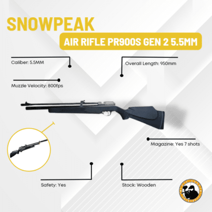 artemis snowpeak air rifle pr900s gen 2 5.5mm