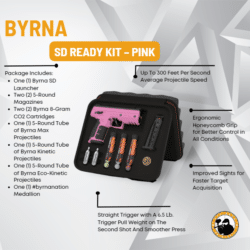 Byrna Sd Ready Kit Pink - Dyehard Paintball
