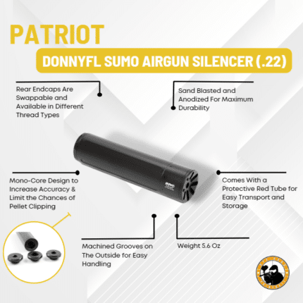 donnyfl sumo airgun silencer (.22)