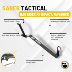 Saber Tactical Bag Rider Fx Impact/maverick - Dyehard Paintball