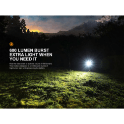 Fenix E09r Led Flashlight 600 Lumen - Dyehard Paintball