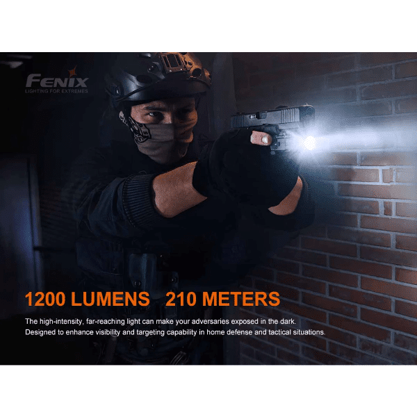 Fenix Gl19r Led Flashlight 1200 Lumen - Dyehard Paintball