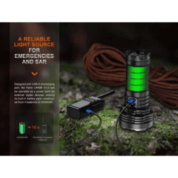 Fenix Lr40r V2.0 Led Flashlight 15 000 Lumen - Dyehard Paintball