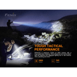 Fenix Tk22 Tac Led Flashlight 2800 Lumen - Dyehard Paintball