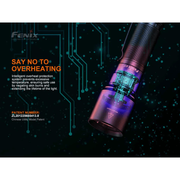 Fenix E01 V2.0 Led Flashlight 100 Lumen - Dyehard Paintball