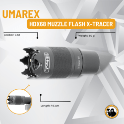 Umarex Hdx68 Muzzle Flash X-tracer - Dyehard Paintball