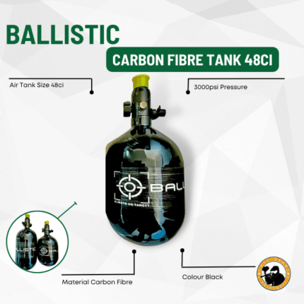 ballistic carbon fibre tank 48ci