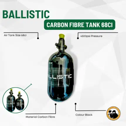 ballistic carbon fibre tank 68ci