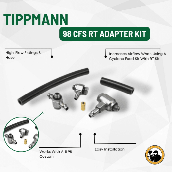 Tippmann 98 Cfs Rt Adapter Kit - Dyehard Paintball