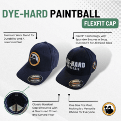 Dye-hard Paintball Flexfit Cap - Dyehard Paintball