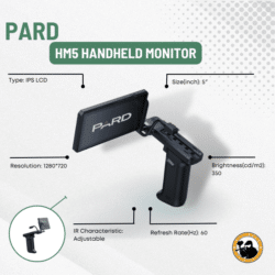 Pard Hm5 Handheld Monitor - Dyehard Paintball
