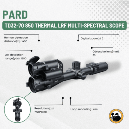 pard td32-70 850 thermal lrf multi-spectral scope
