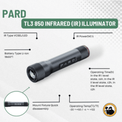 pard tl3 850 infrared (ir) illuminator